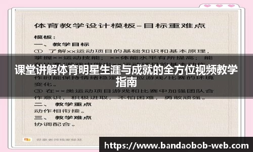 课堂讲解体育明星生涯与成就的全方位视频教学指南